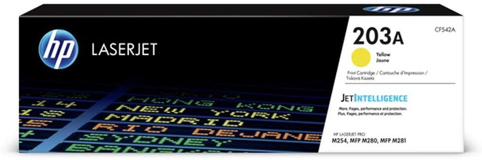 HP 203A Yellow Original LaserJet Toner Cartridge - CF542A - eBuy UAE